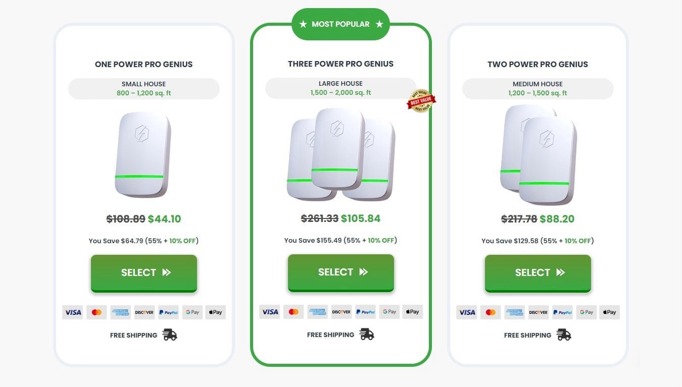 Power Pro Genius Price